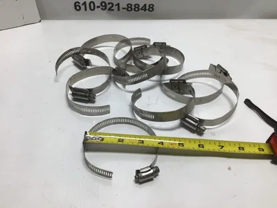 10 pieces BREEZE All stainless HI-TORQUE hose clamp
