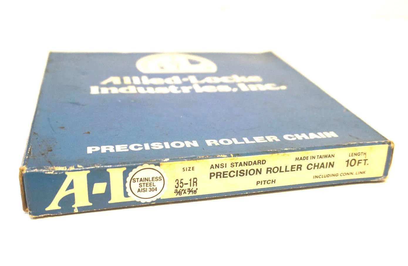 NEW ALLIED LOCKE INDUSTRIES 35-1R 10' ROLLER CHAIN 341R