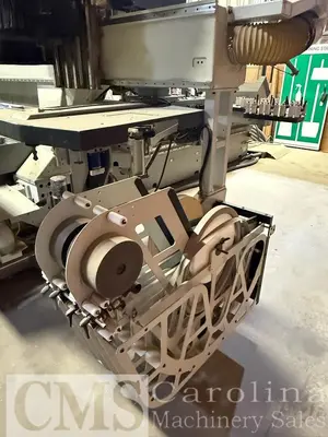 Used 2021 BIESSE ROVER B EDGE 1967 MACHINNG CENTER WITH EDGEBANDING Edge Banders PY | CAROLINA MACHINERY SALES #1326906