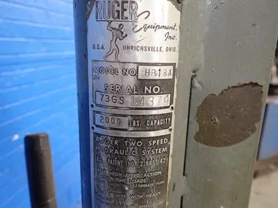 USED RUGER EQUIPMENT INC HP18A