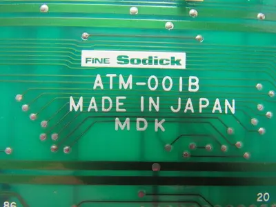 Sodick ATM-00IB PLC Circuit Board Card From Fine Sodick FS-A4F