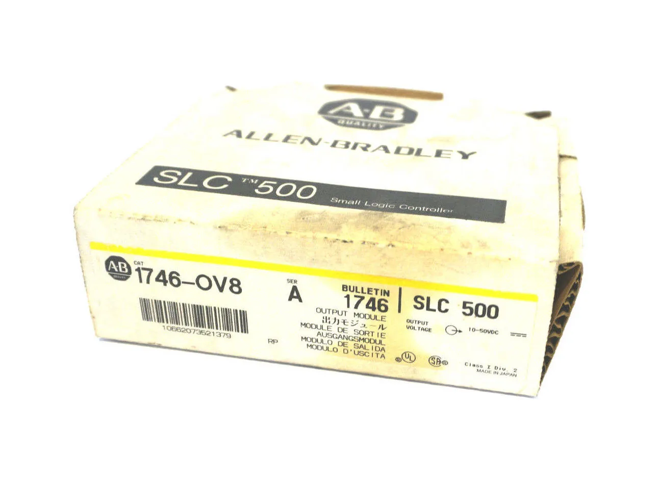 NEW ALLEN BRADLEY 1746-OV8 OUTPUT MODULE SER.A 1746OV8