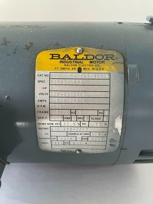 USED Baldor Industrial Motor