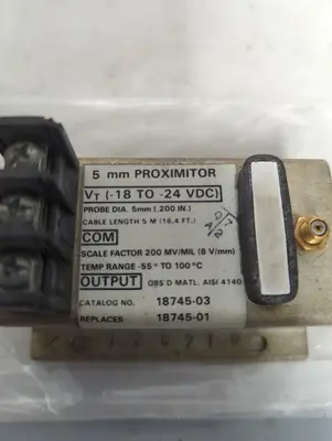 Used BENTLY NEVADA 18745-03 Industrial Controls Ohio US | Surplus Asset Holdings #1364020