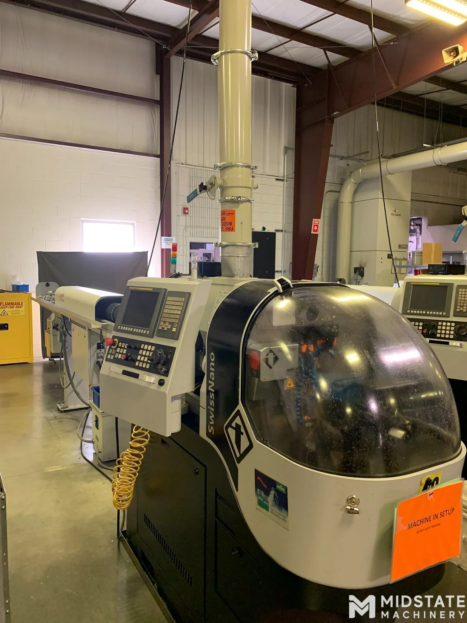 Tornos Swiss Nano 4/6 CNC Swiss Lathe, New in 2015