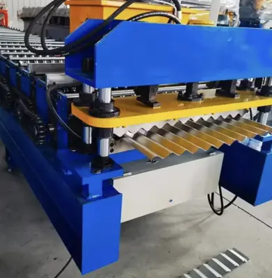 Corrugated Roof Panel Roll Forming Machine in the USA