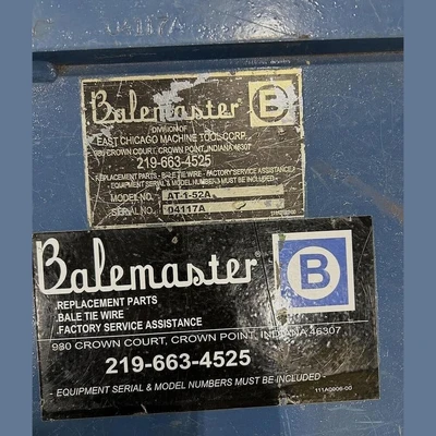 Used BALEMASTER AT-1-52A Balers British Columbia CA | Savona Equipment LTD #1373168