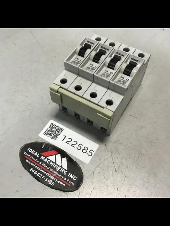 Used SIEMENS 5SX2C10 C16 Circuit Breakers Michigan US | Ideal Machinery #589385