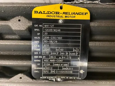 USED BALDOR M4112T