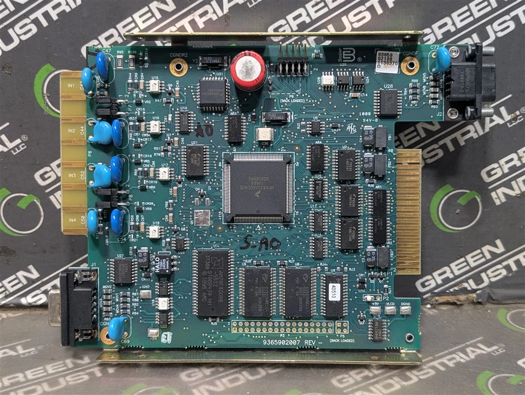 Basler Electric 9365902108 Overcurrent Relay CPU Board 9365902007 Rev D Used