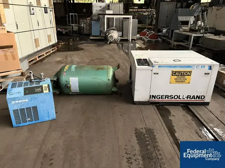 Used Ingersoll Rand 25 HP Ingersol Rand Air Compressor, Model SSR EP25U Air Compressors (Misc) Ohio US | Federal Equipment Company 19 #126800