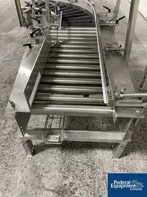 USED CPW 16" x 92" CPW Powered Roller Conveyor