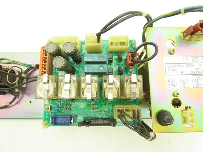 Yaskawa Electric JZNC-MTU02-1 Robotic Controller Power Supply Module Assembly