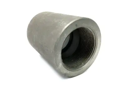 Reducer Pipe Coupling 1-1/2" to 1-1/4" Threads Forged Steel - New Other