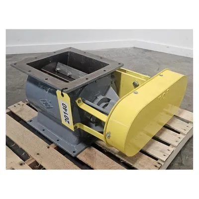 Used 10" Semco, Inc. Steel Rotary Airlock Valve