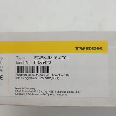 New | in-Stock TURCK FGEN-IM16-4001 Sensors | ND Industrial Surplus #1213931