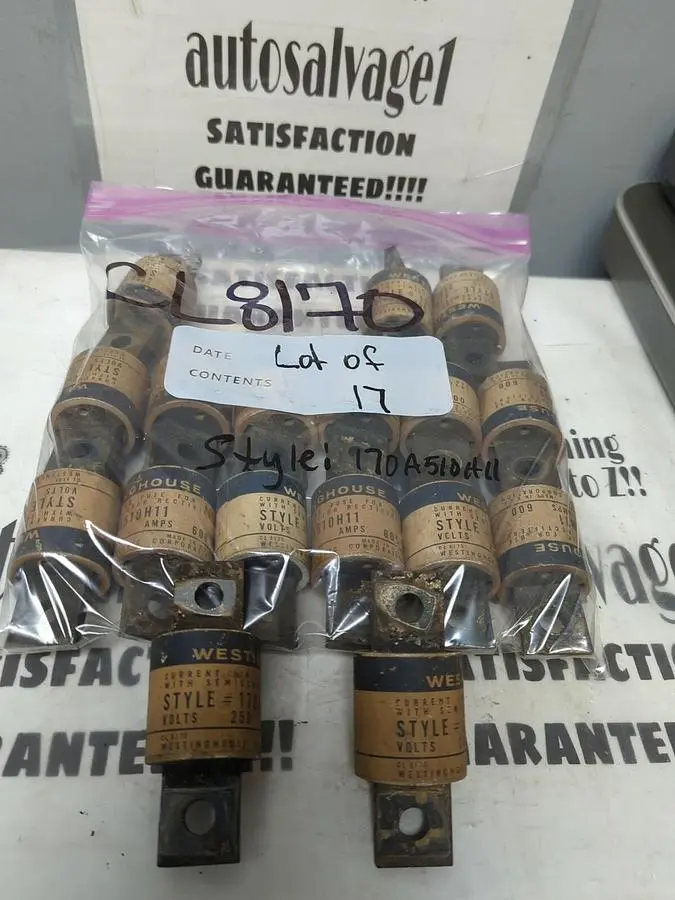 New | in-Stock WESTINGHOUSE 170A510H11 Fuses Ohio US | Surplus Asset Holdings #1237271