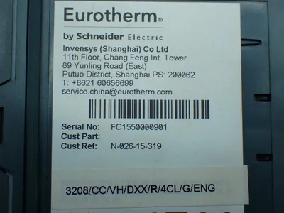 Used EUROTHERM 3208/CC/VH/DXX/R/4CL/G/ENG Temperature Controls Ohio US | HGR 24 #802940