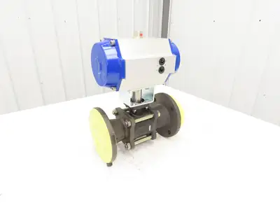 Revo RS5050007800000 Pneumatic Actuator Klinger 2.5" Ball Valve ANSI DN-40