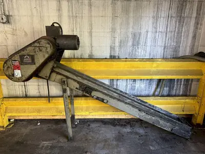 8" x 8' ERIEZ MAGNETIC SCRAP CONVEYOR
