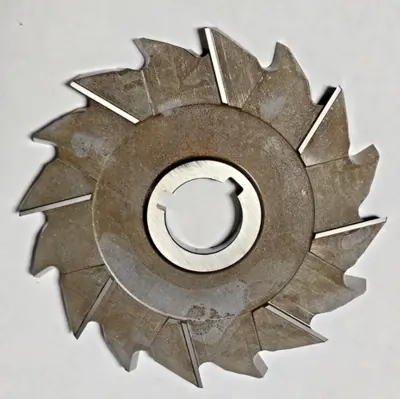 Niagara Milling Cutter 6" x 3/8 HIGH SPEED STEEL HSS Resharpened Horizontal Mill
