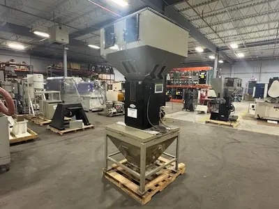 USED 2016 1,200 LB./HR 4 COMPONENT CONAIR TRUEBLEND GRAVIMATIC BLENDER (2016)