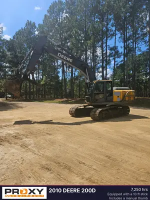 Used 2010 DEERE 200D Excavators Georgia US | Proxy Equipment #1377766