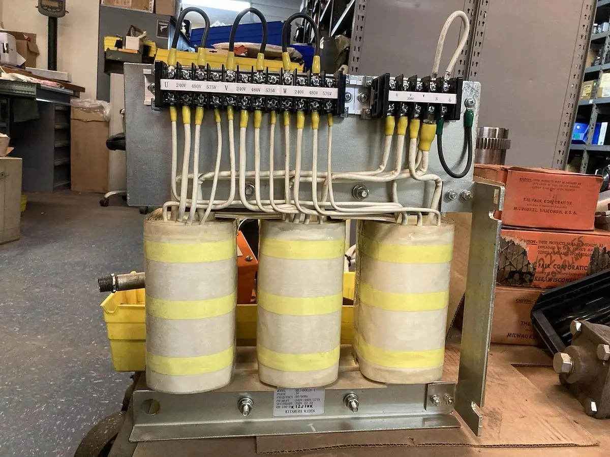 Kitamura Kiden,HB1480028-1,3-Phase Transformer 50/60Hz 240V/480V/575V 22.2A