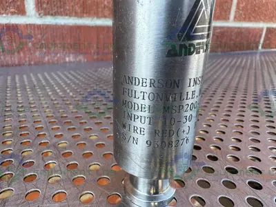 USED ANDERSON INSTRUMENT MSP200-A2 SENSOR TRANSDUCER 10-30 VDC, 0-30 PSI