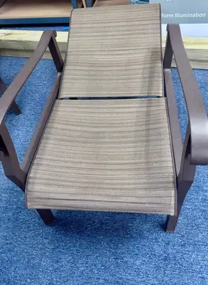 Used WOODARD FREMONT SLING CHAIR AND OTTOMAN Estate & Personal Property Michigan US | Miedema Asset Management Group #1338457