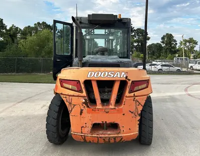 Used 2015 DOOSAN D90S-7 Internal Combustion Forklifts: Pneumatic Tire Texas US | Forklift Exchange #1274719