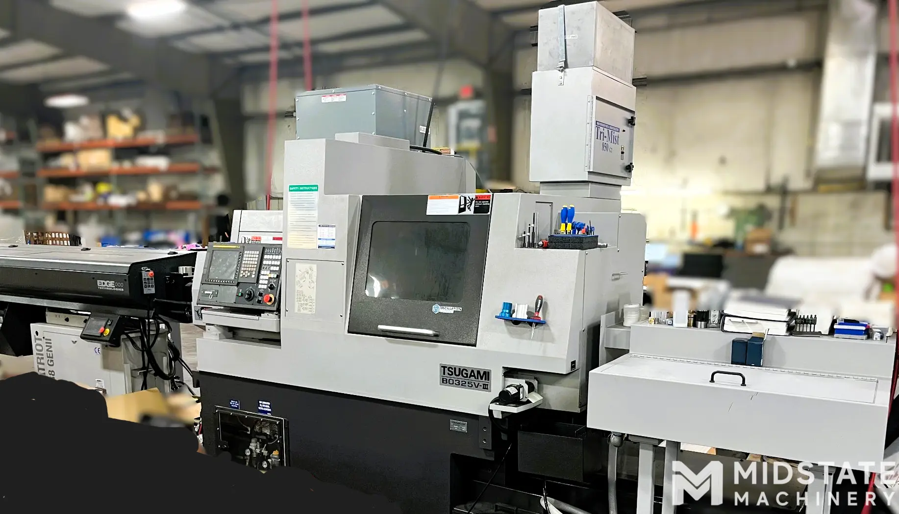 TSUGAMI BO325V-III CNC Swiss Lathe, New is 2022