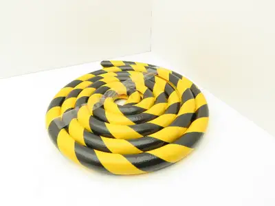 Pro Safe 5M Pro Safe Edge Protection Profile B Yellow & Black Striped