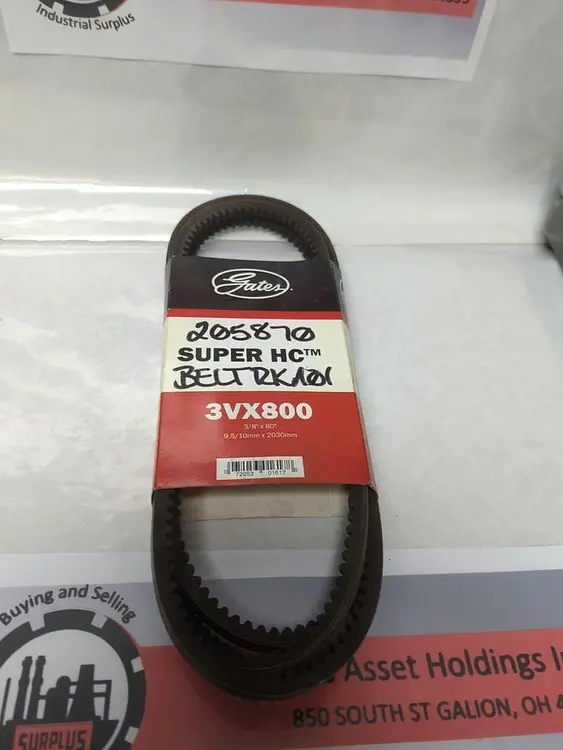Used GATES 3VX800 Belts | Surplus Asset Holdings #1227410