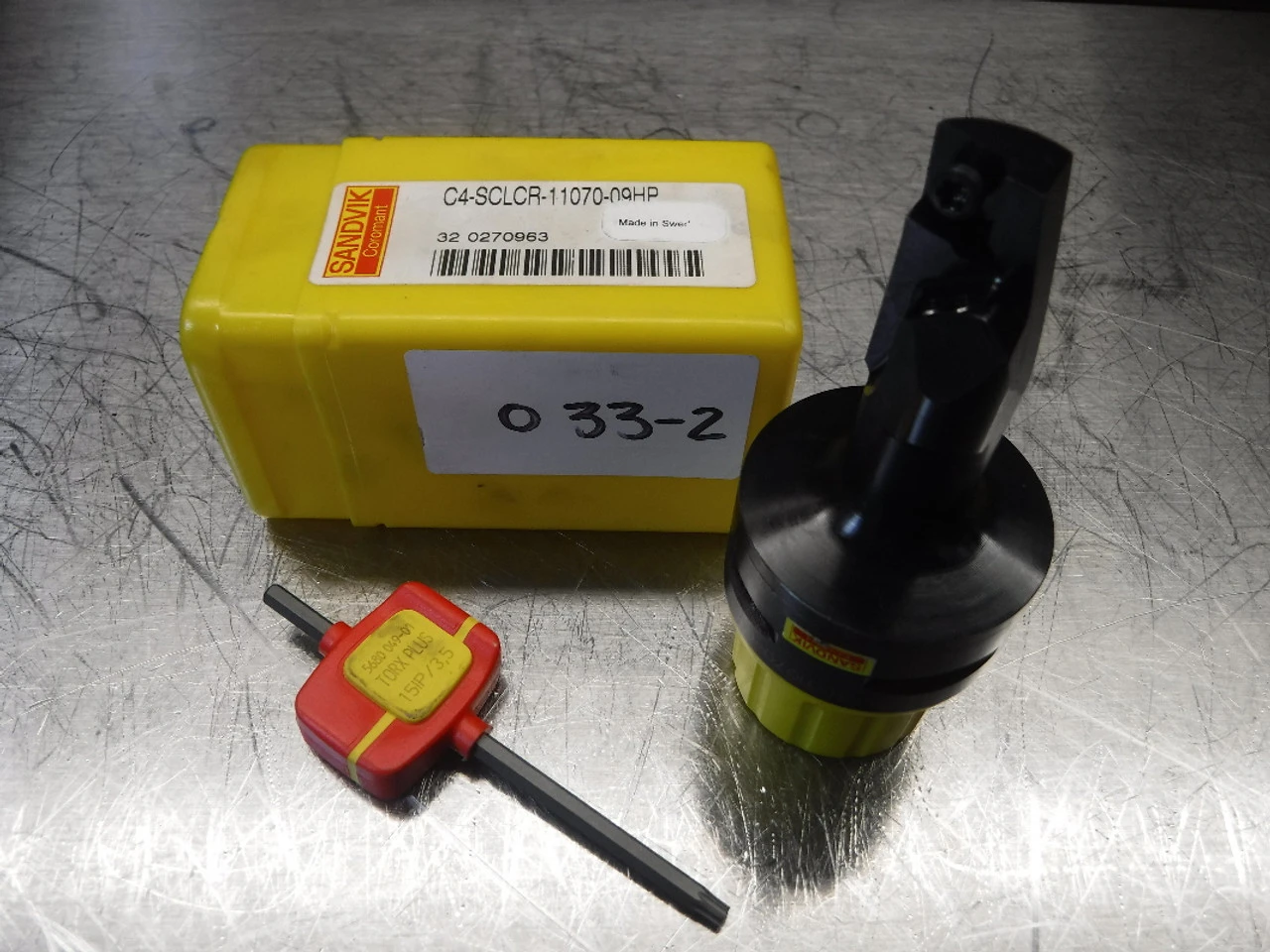 Sandvik Capto C4 CoroTurn Indexable Turning Head C4-SCLCR-11070-09HP (LOC675)