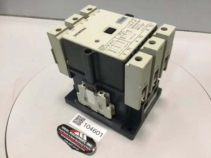 Used SIEMENS 3TF5022-OAK6 PLC Contactors Michigan US | Ideal Machinery #694967