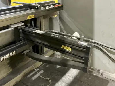 320 TON X 10' ACCURPRESS MODEL #732010 ADVANTAGE HYDRAULIC PRESS BRAKE, W/ ETS 3000 CONTROLS, NEW 2010: YOBRO #24910