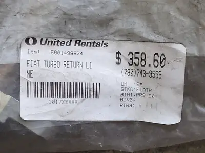 Fiat Turbo Return Line 5801498674