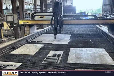 Used 2011 ESAB CUTTING SYSTEM COMBIREX DX-4000 Plasma Cutters Louisiana US | Proxy Equipment #1425965