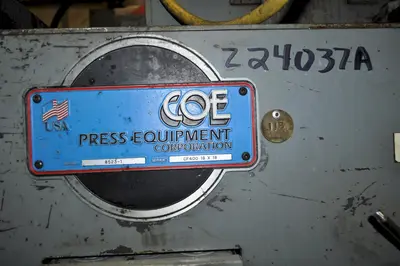 USED COE CF 400 18 X 18
