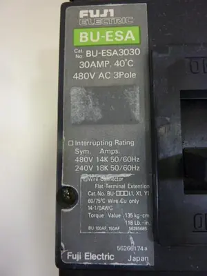 USED FUJI ELECTRIC BU-ESA3030