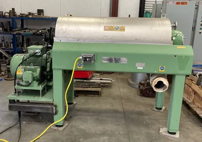 Westfalia CB 300-01-02 decanter centrifuge, 316SS.