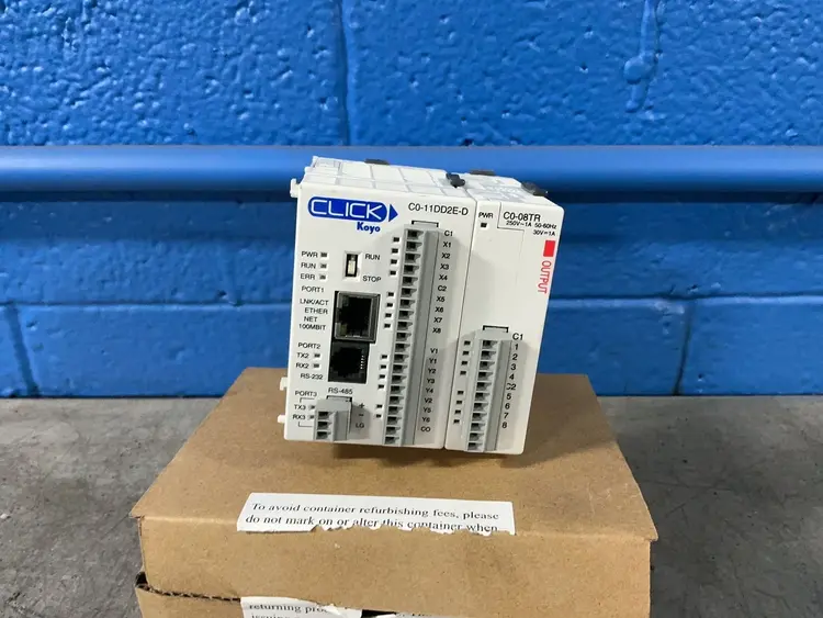 Used KOYO ELECTRONICS INDUSTRIES C011DD2ED Programmable Logic Controllers Ohio US | HGR 24 #1233320