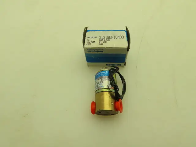 Honeywell Skinner 3131BBN1GN00 Solenoid Valve 3-Way NC 24VDC 100 PSI 1/8" NPT