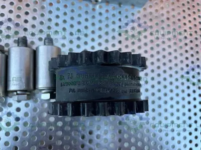 USED STAINLESS MOTORS PG2G14N04B1TG3 WASHDOWN DUTY MOTOR W/ SPIRAL BEVEL REDUCER 3PH