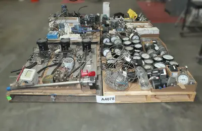 4 PALLETS OF ASSORTED INSTRUMENTATION