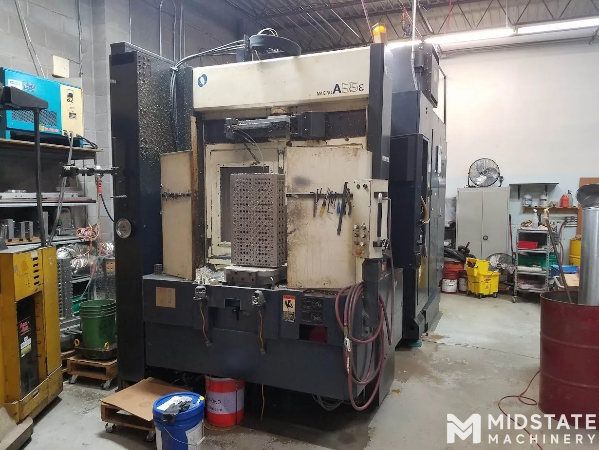 Makino A55E CNC Horizontal Machining Center, New in 2001