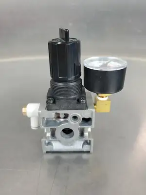 USED SMC NARM2500-A-N02 Modular Regulator w/PSI Gauge