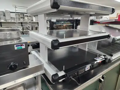 Used Hatco Used Hatco 30" Self Service Countertop Heated Display Warming Shelf Countertop Display Warmers Illinois US | Falcon Restaurant Supply #1376681