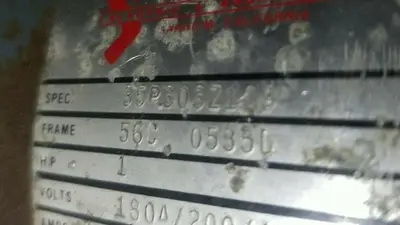USED Baldor BALDOR SABINA 35P303Z109
